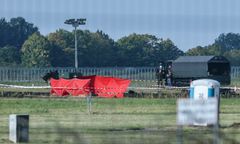 Katastrofa F-16 w Radomiu. Nowe szczegóły i uszkodzenia lotniska