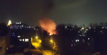 Pożar na terenie Rezerwatu Dzikich Dzieci w Lublinie. Wszystko wskazuje na celowe podpalenie [ZDJĘCIE]