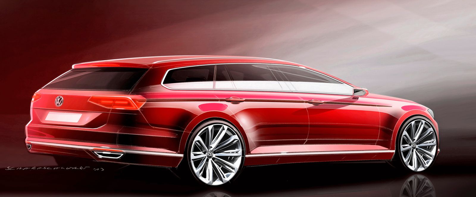 Nowy Volkswagen Passat przedstawiony w obszernej galerii zdjęć i ilustracji 91