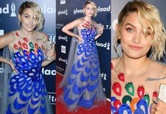 18-letnia Paris Jackson w przezroczystej sukience na czerwonym dywanie (ZDJĘCIA)