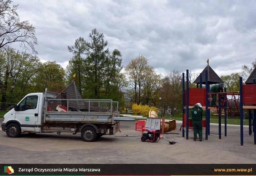 W parku Ujazdowskim powstanie "naturalny" plac zabaw [WIZUALIZACJE]