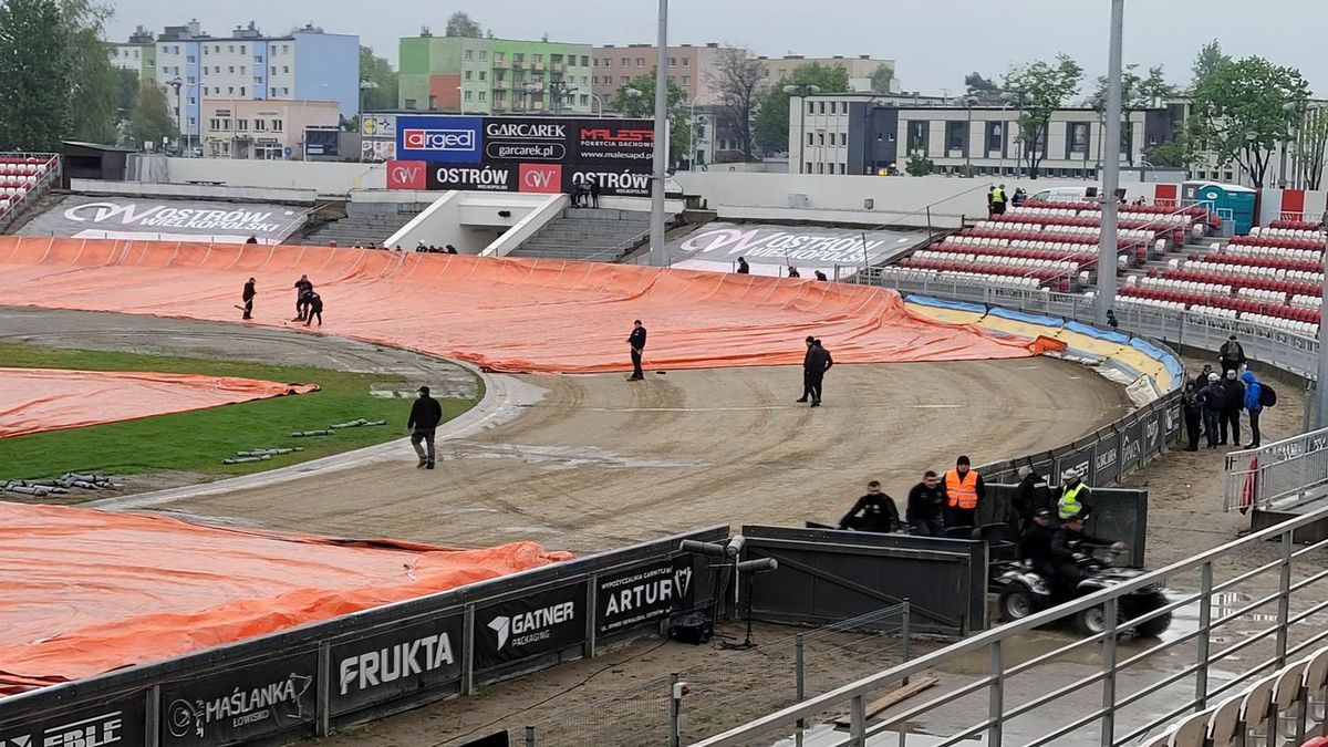 Zdjęcie okładkowe artykułu: WP SportoweFakty / Na zdjęciu: tor w Ostrowie przed meczem z Orłem