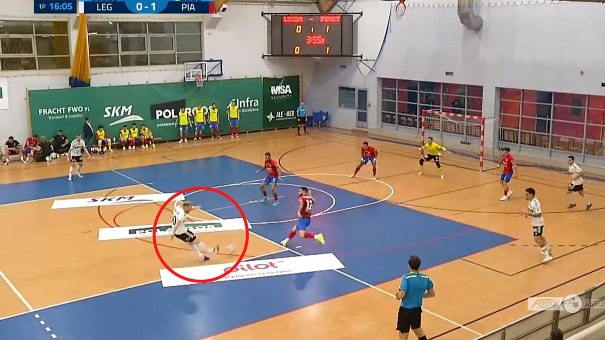 Zdjęcie okładkowe artykułu: YouTube / Futsal Ekstraklasa / Piast Gliwice pokonał Legię Warszawa