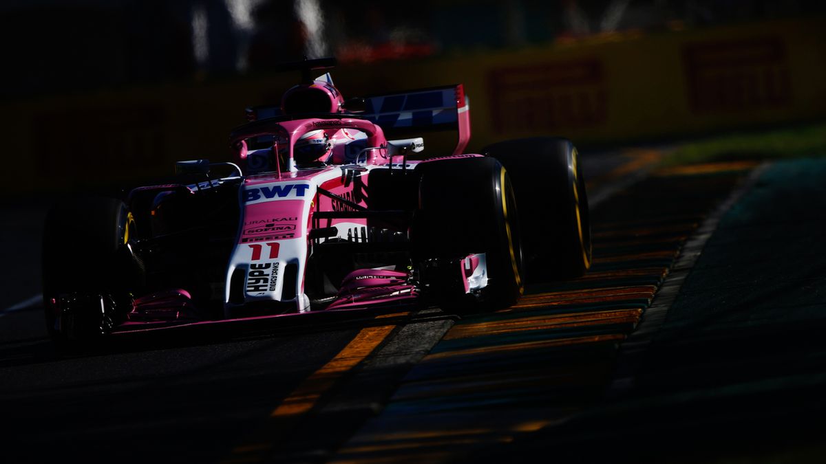 Materiały prasowe / Pirelli Media / Sergio Perez za kierownicą Force India