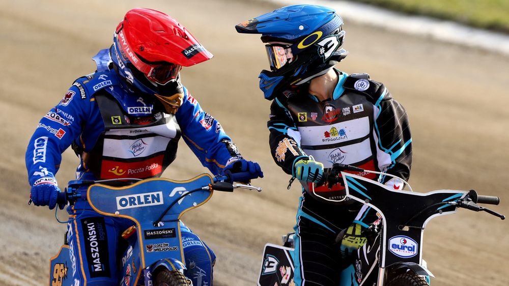 WP SportoweFakty / Michał Szmyd / Na zdjęciu: Bartosz Zmarzlik [cz] i Wadim Tarasienko [n]