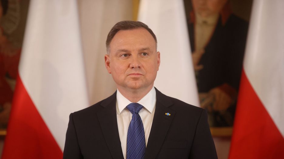 Andrzej Duda
�ukasz G�gulski
order, Order Or�a Bia�ego, polityka, wr�czenie odznaczenia, polityk, wizyta krajowa, portret