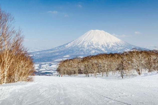 Japonia - na nartach do wnętrza wulkanu