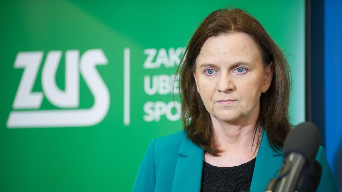 Gertruda Uścińska, prezes ZUS