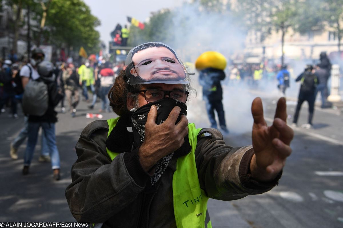 Zamieszki w Paryżu. W akcji znowu "Żółte Kamizelki"