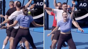 Sabalenka zrobiła show na korcie