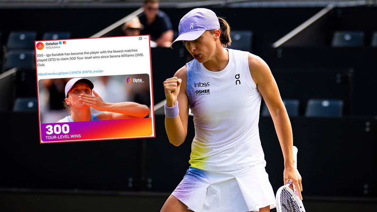 Getty Images / Robert Prange/X / Na zdjęciu: Iga Świątek