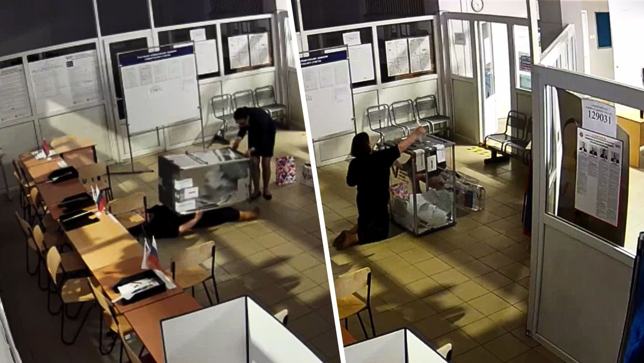 Election scrutiny in Saint Petersburg after ballot-stuffing video surfaces