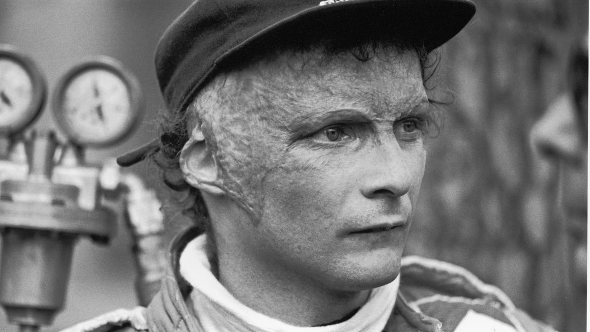 Niki Lauda w 1976 roku Po powrocie na tor 