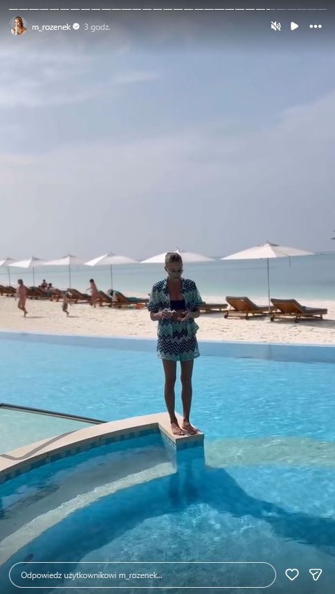 Małgorzata Rozenek chwali się kolejnym dniem na Malediwach