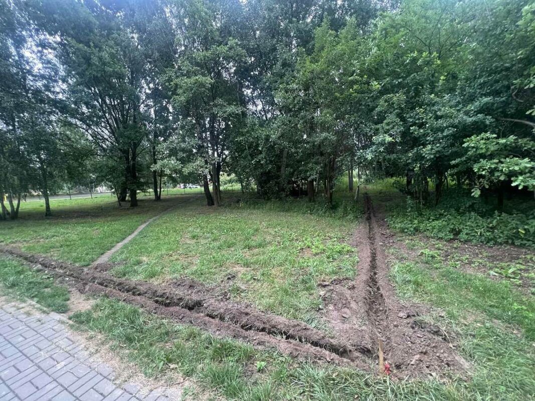 Budowa wybiegu dla psów przy ul. Grygowej