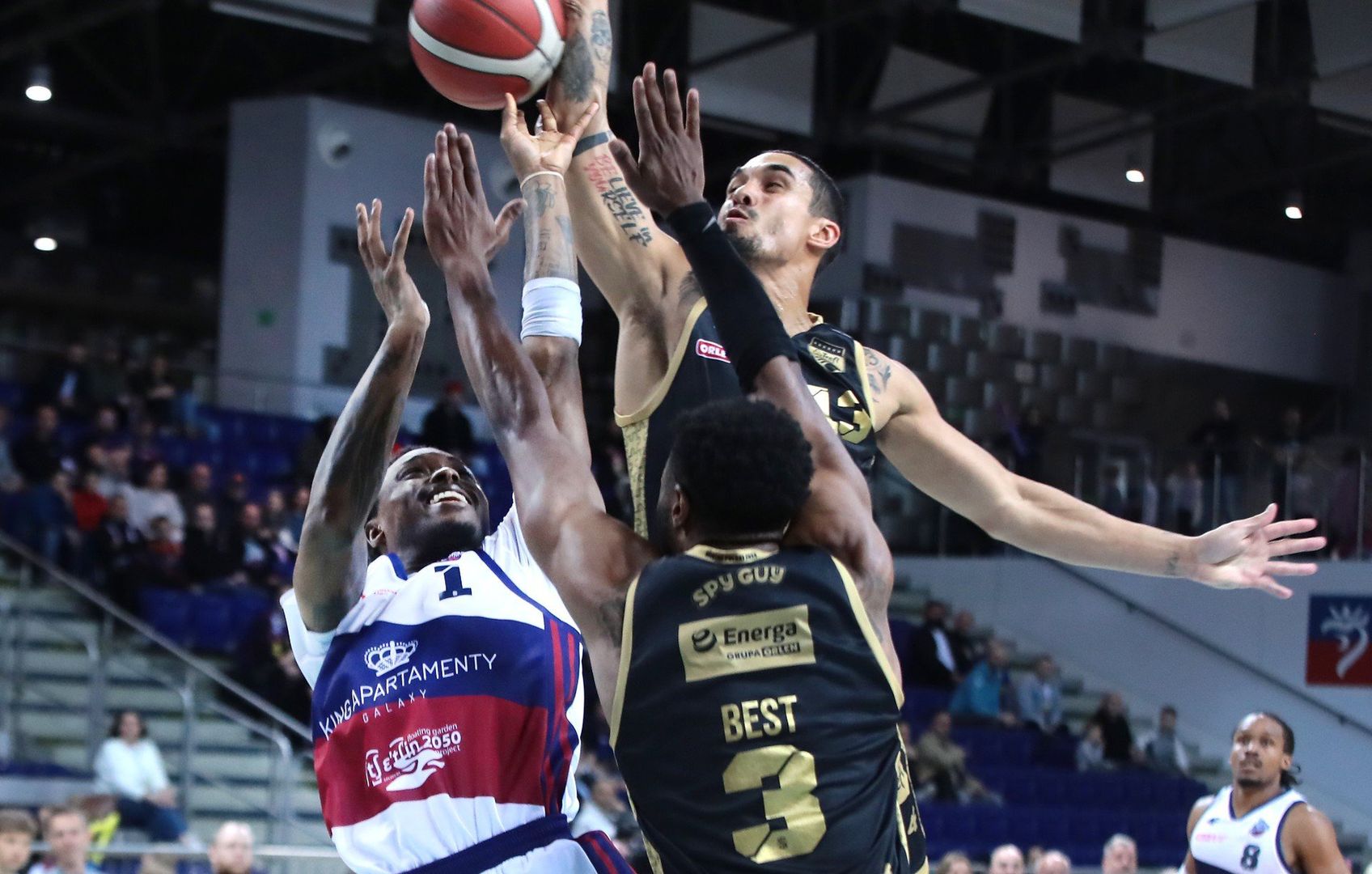 Trzeci mecz ćwierćfinałów Orlenu Basketu Ligi King Szczecin - Trefl Sopot w Netto Arenie (19.05.2025)