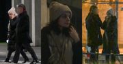 Maria Dębska przyłapana na spotkaniu z tajemniczym mężczyzną. Po wspólnym spacerze odjechali RAZEM taksówką (ZDJĘCIA)