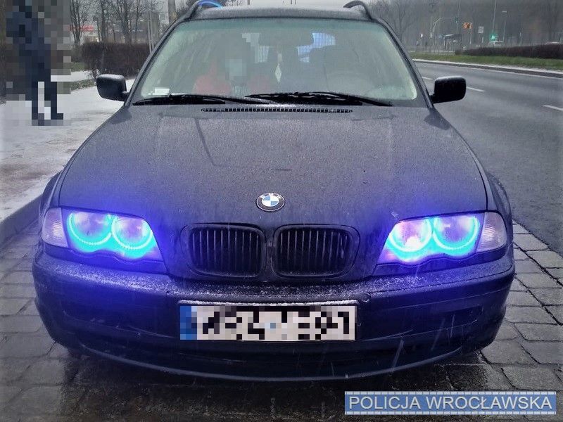 Wrocław. Pijany kierowca BMW. Zdradziła go otwarta szyba