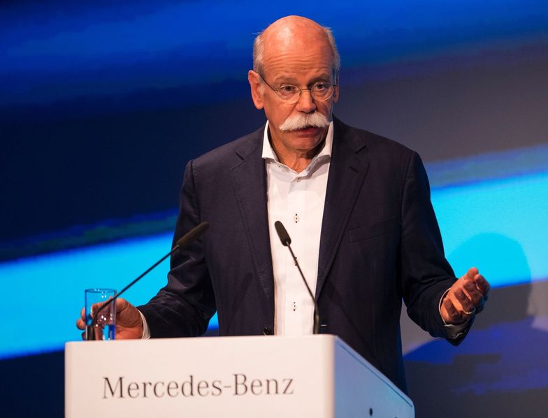 Na zdjęciu Dieter Zetsche, prezes Daimlera