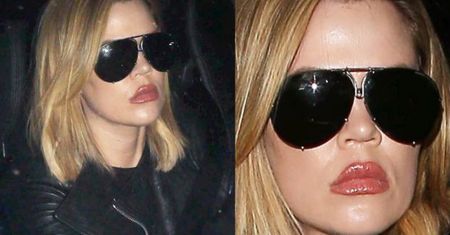 Usta Khloe Kardashian znowu urosły... (FOTO)