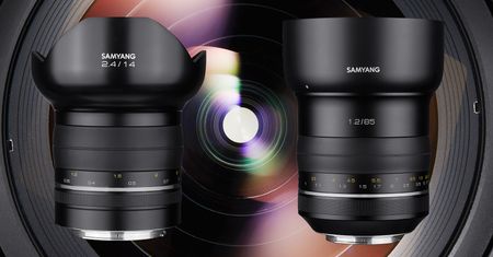 Samyang 85 mm f/1.2 oraz 14 mm f/2.4 - nowa seria obiektywów premium