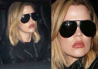 Usta Khloe Kardashian znowu urosły... (FOTO)