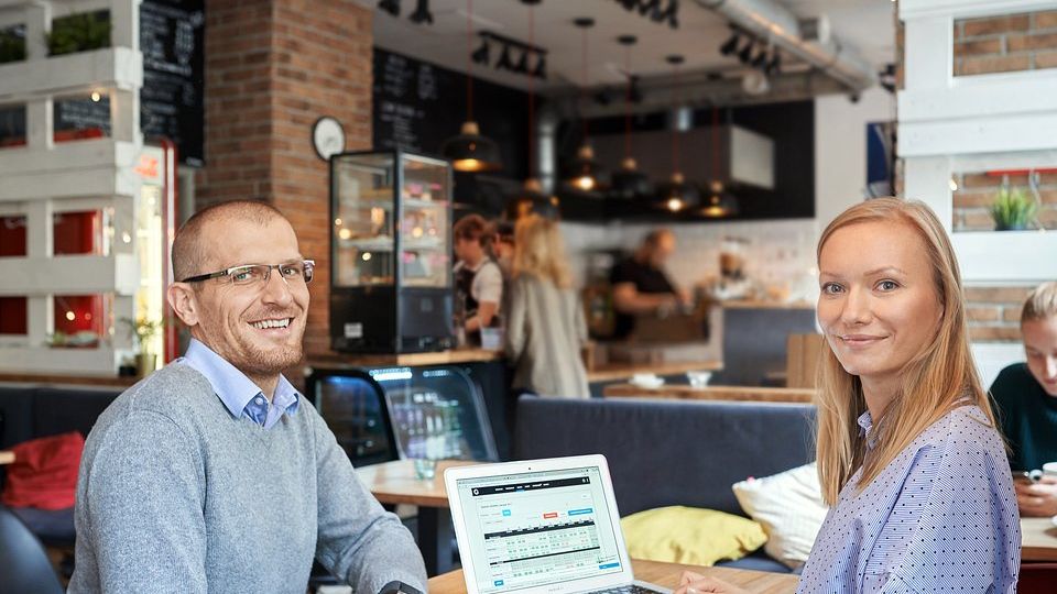 Grzegorz Galos i Karolina Dolaś - twórcy Grafika Optymalnego