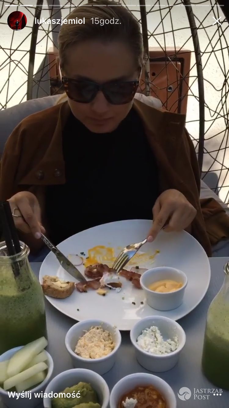 Małgorzata Socha w ciąży je za dwoje