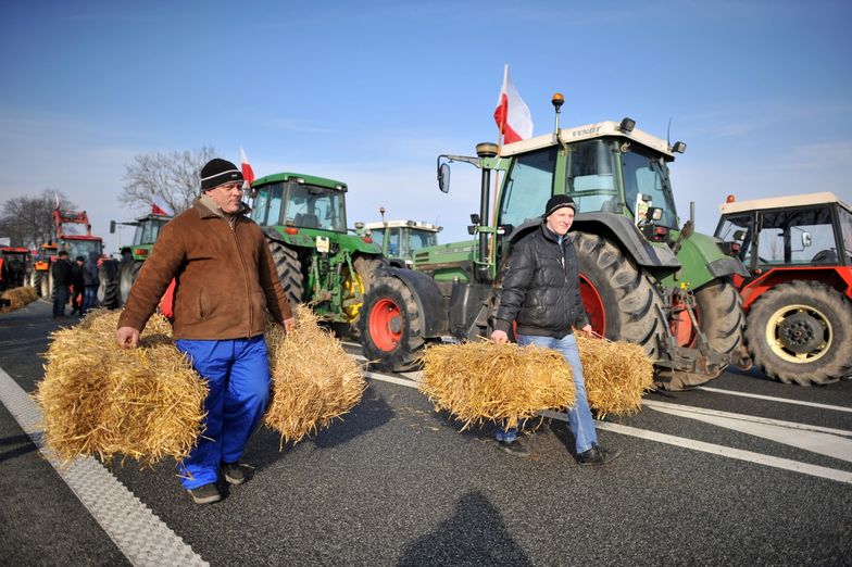 Protest rolników. Zablokowane tory na linii Warszawa-Moskwa