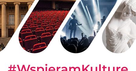 Koronawirus w Warszawie. Akcja #Wspieram kulturę z myślą o teatrach