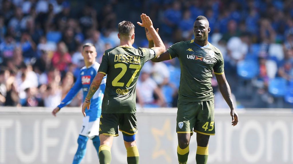 Getty Images / Francesco Pecoraro / Na zdjęciu: Mario Balotelli (z prawej)