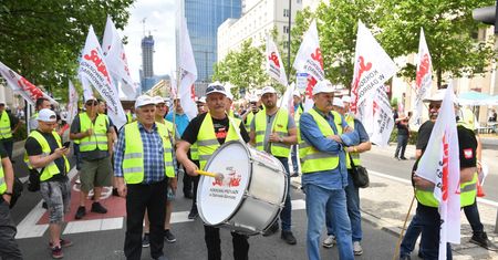 Strajk górników i energetyków w Warszawie. Uważaj na utrudnienia!