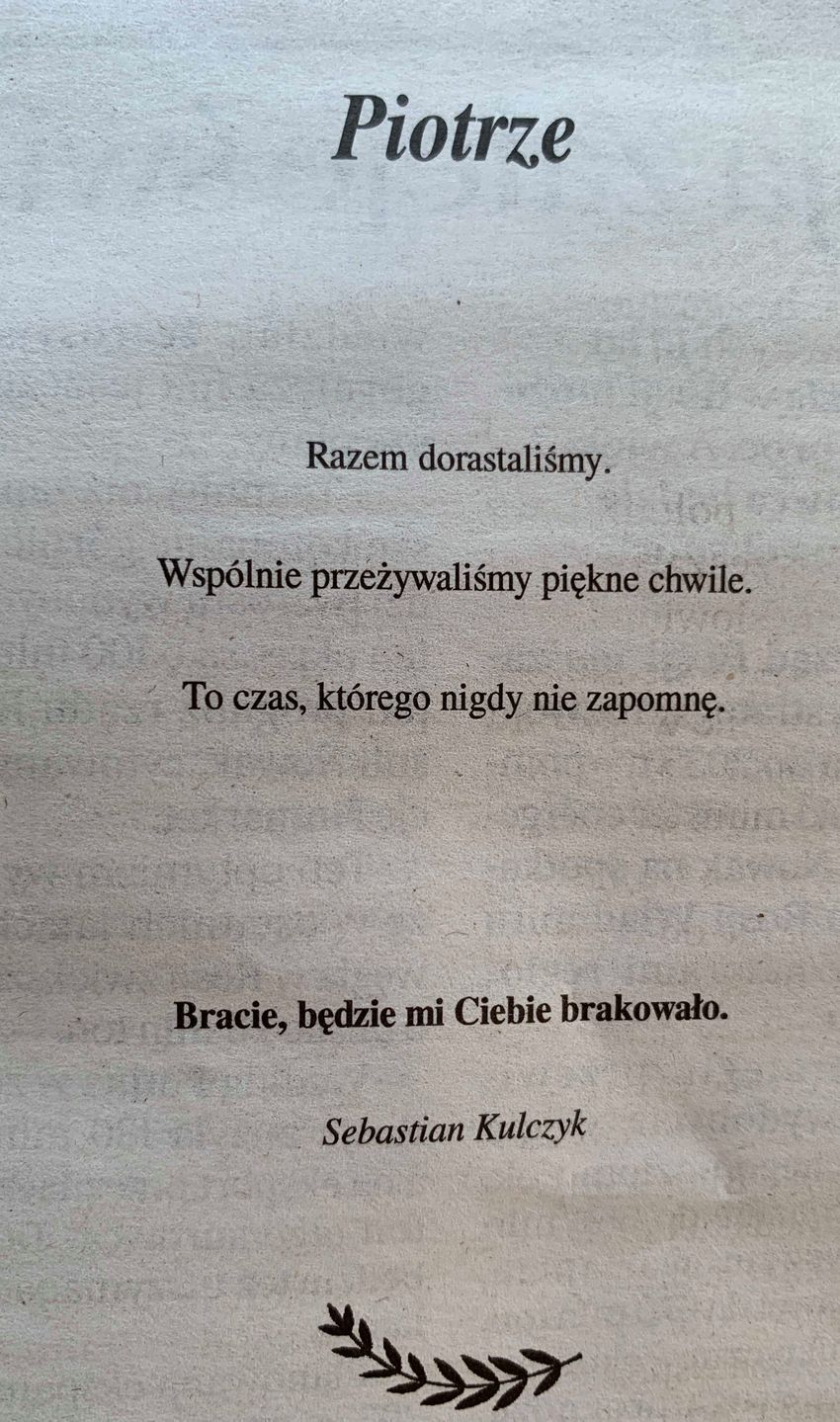 Sebastian Kulczyk pożegnał Piotra Woźniaka-Staraka