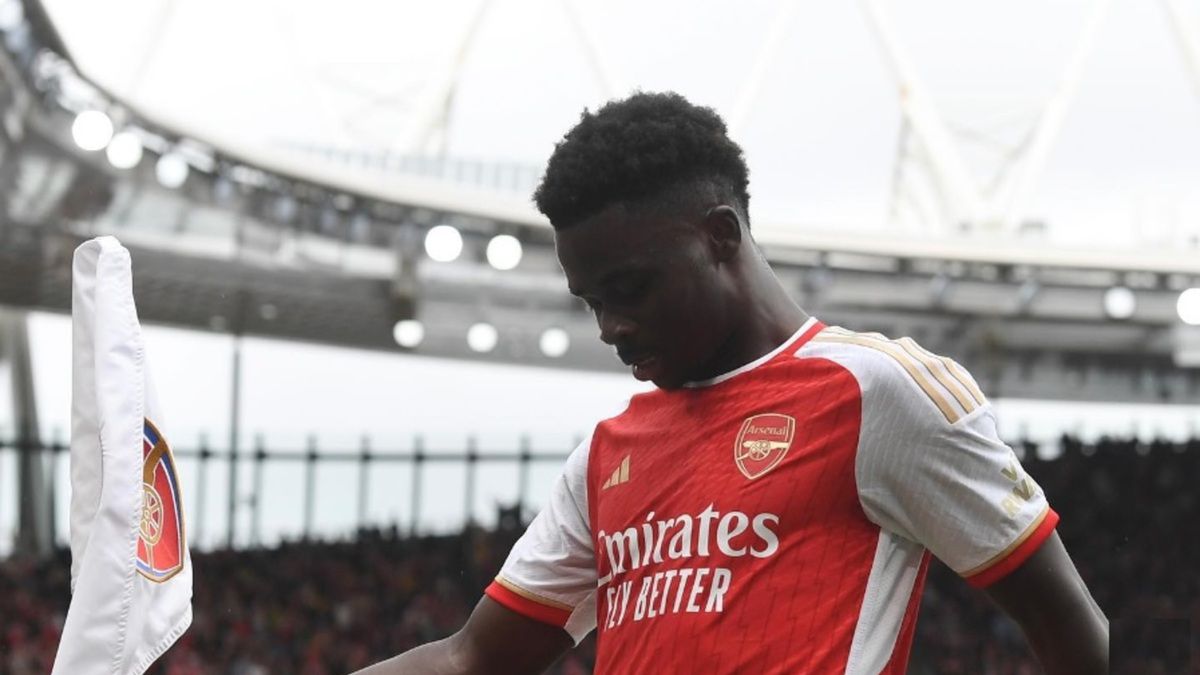 Zdjęcie okładkowe artykułu: Instagram / Arsenal FC / Bukayo Saka w barwach Arsenalu w 2023 roku