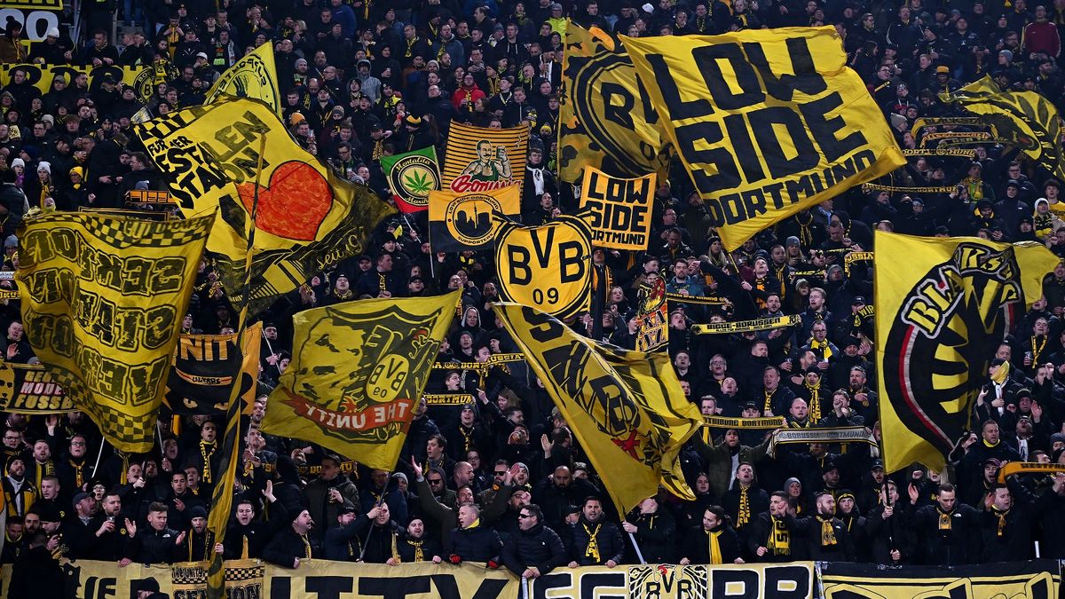 Getty Images / Alessandro Sabattini / Na zdjęciu: Kibice Borussii Dortmund.