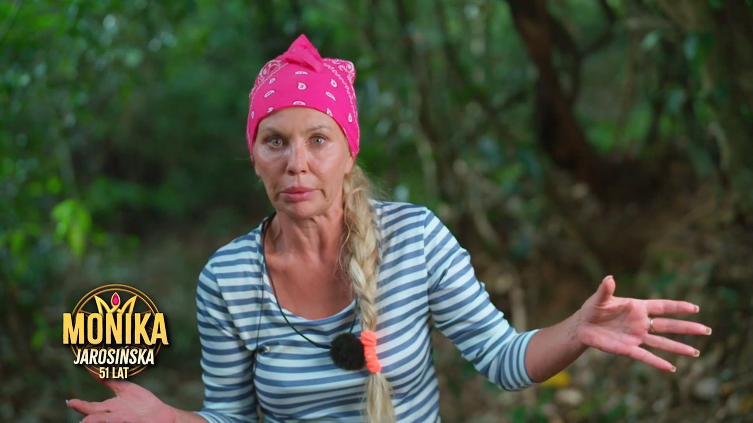 Monika Jarosińska w programie "Królowa przetrwania"