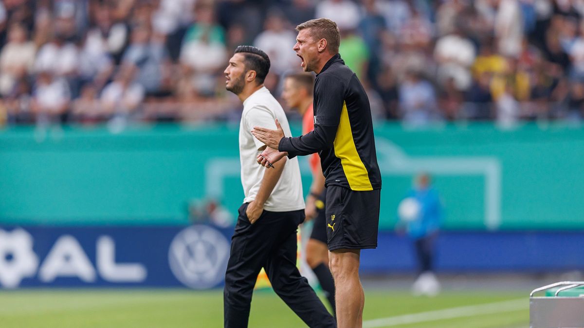 Getty Images / Max Ellerbrake - firo sportphoto / Na zdjęciu: Nuri Sahin i Łukasz Piszczek