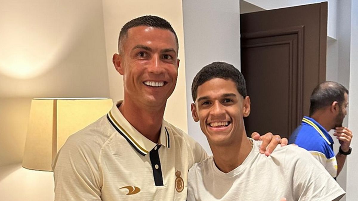 Instagram / luvadepedreiro / Na zdjęciu: Cristiano Ronaldo i Iran Ferreira