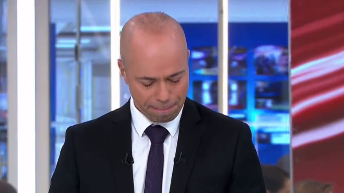 Izraelski prezenter telewizyjny rozpłakał się na wizji