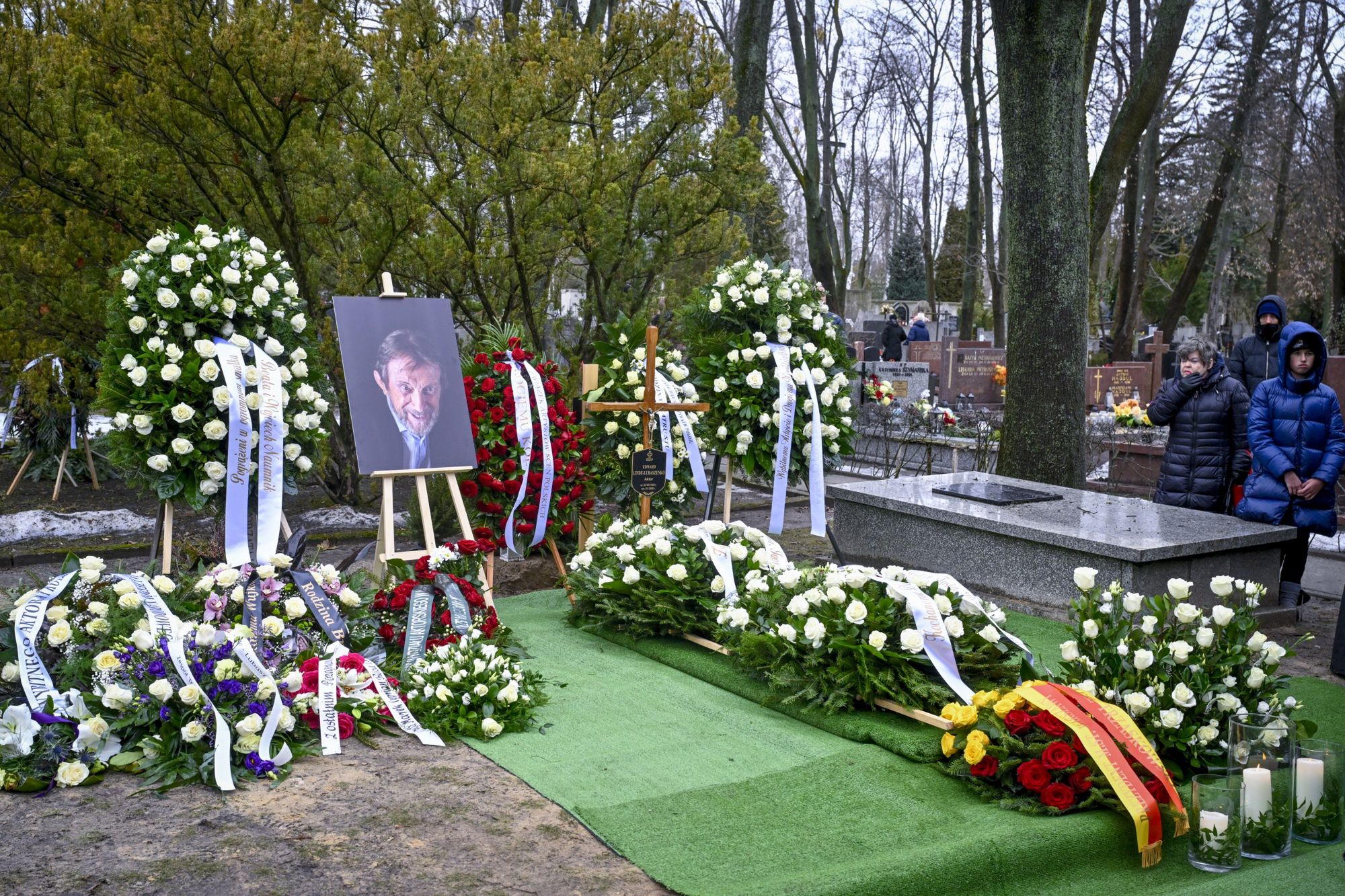 Pogrzeb Edwarda Linde-Lubaszenki