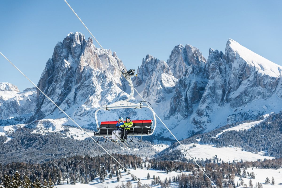 Alpe di Siusi w Południowym Tyrolu
