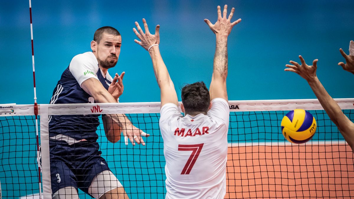 Zdjęcie okładkowe artykułu: Materiały prasowe / FIVB / Na zdjęciu: Dawid Konarski w ataku