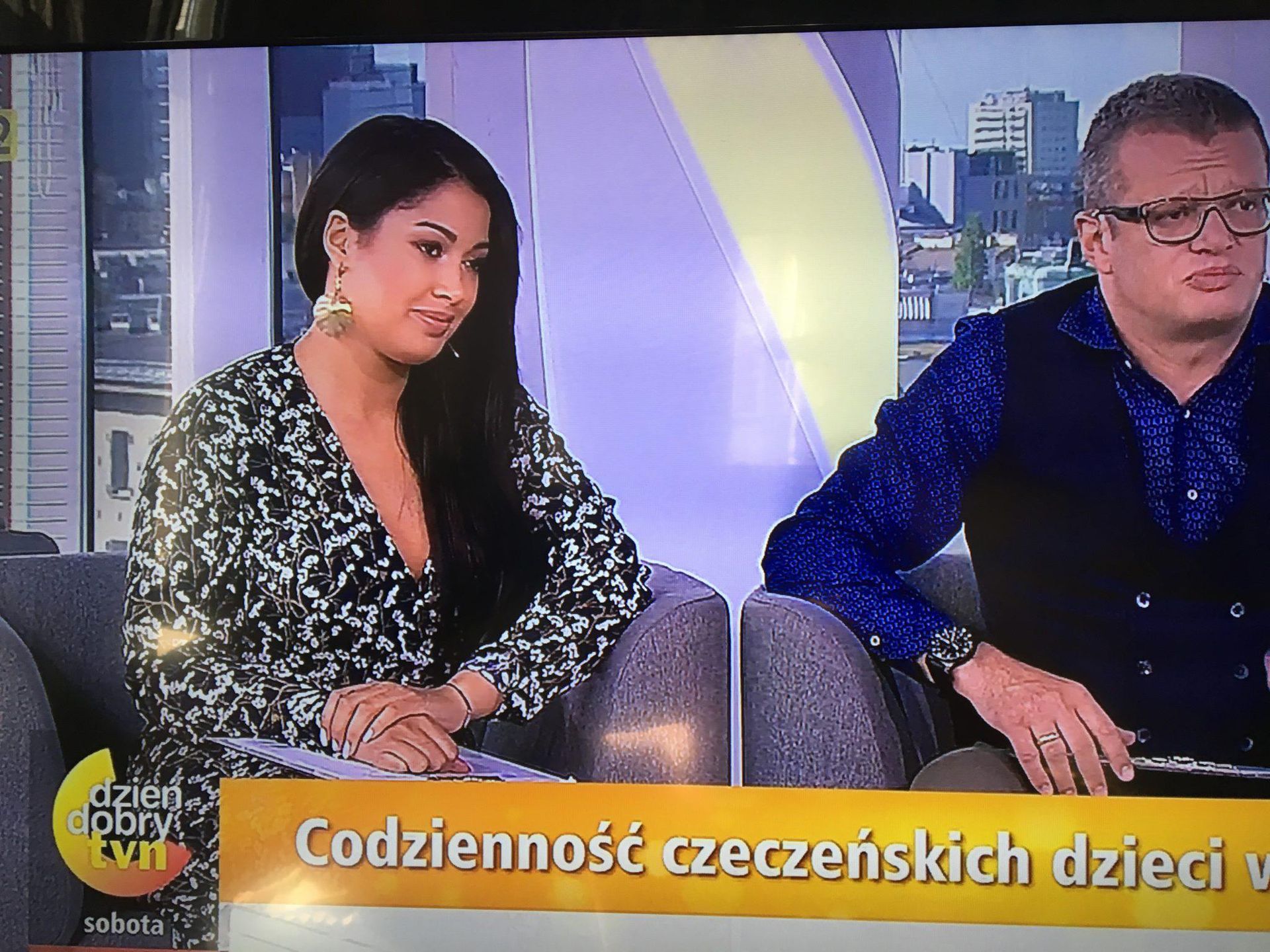 Patricia Kazadi prowadzącą Dzień Dobry TVN
