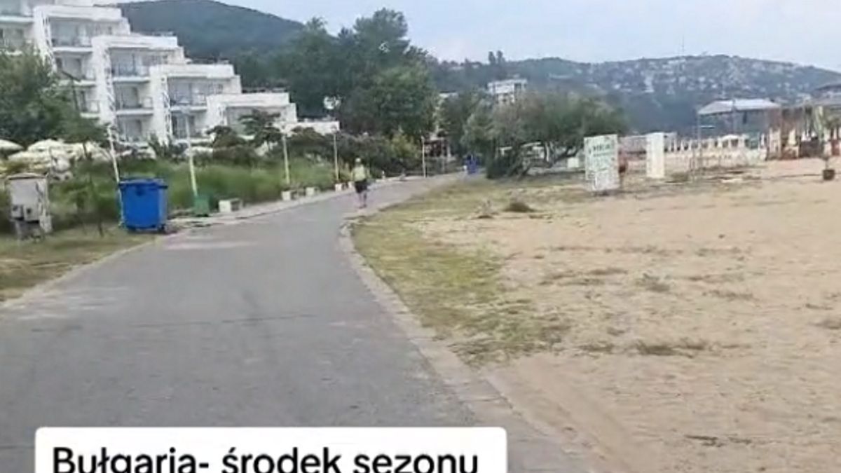 Polka pokazała, jak wyglądają Złote Piaski w środku sezonu