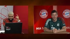 Robert Lewandowski dał się wkręcić