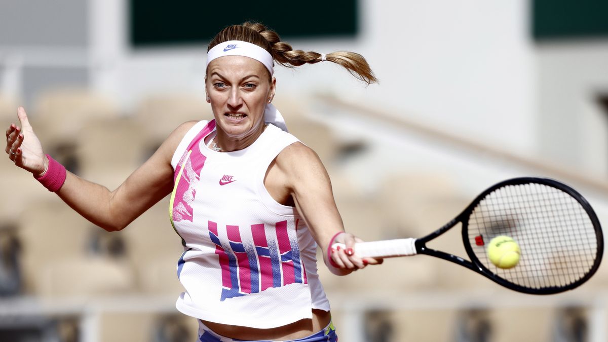 PAP/EPA / YOAN VALAT / Na zdjęciu: Petra Kvitova