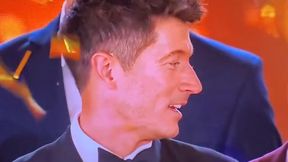 Też to zauważyliście? Lewandowski zaskoczył po odebraniu nagrody