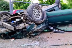 Warszawa. Rajd z dachowaniem. Groźny wypadek na Rajdowej