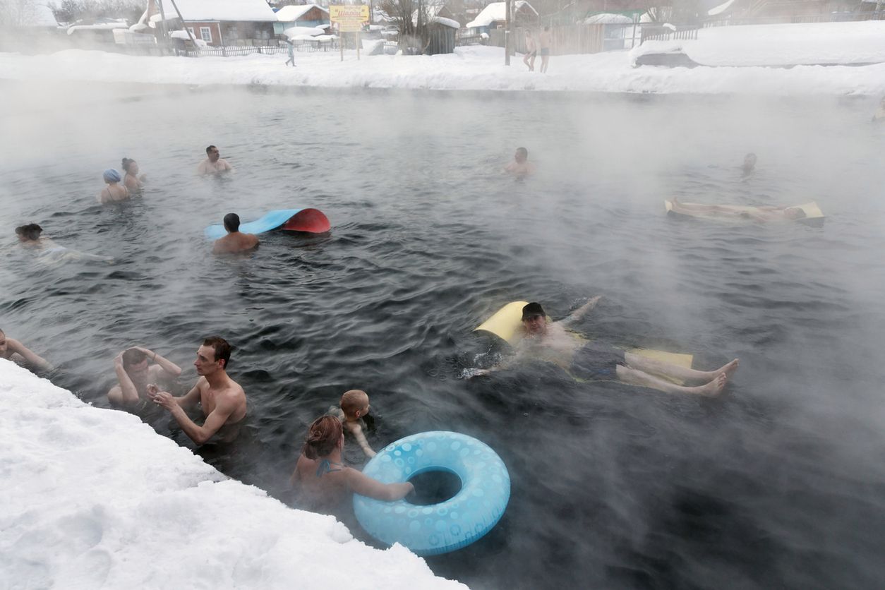 Kąpiele w zimie mogą być zaskoczeniem dla polskich rodziców