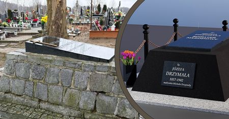 80 tysięcy złotych na odnowę grobu Michała Drzymały – bohatera walki o polskość